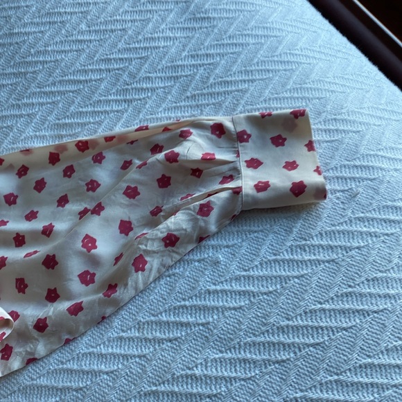 Salvatore Ferragamo vintage 100% silk blouse - Picture 6 of 7